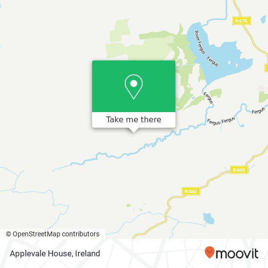 Applevale House map