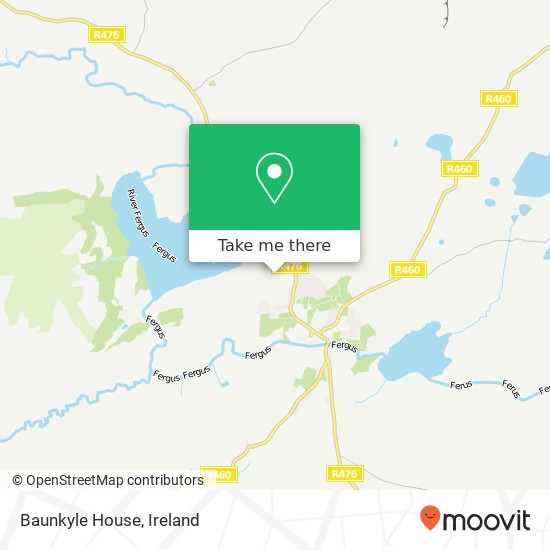 Baunkyle House map