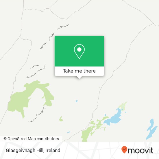 Glasgeivnagh Hill map