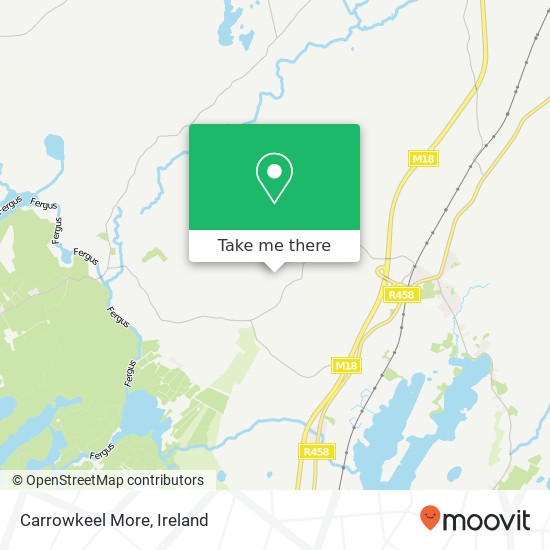 Carrowkeel More map