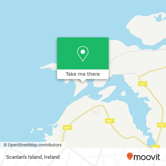 Scanlan’s Island map