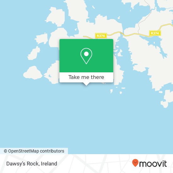 Dawsy’s Rock map