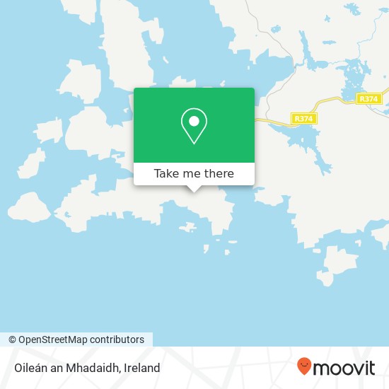 Oileán an Mhadaidh map