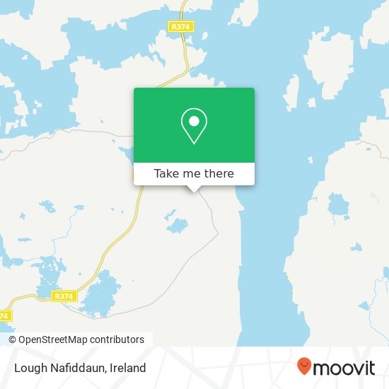 Lough Nafiddaun map