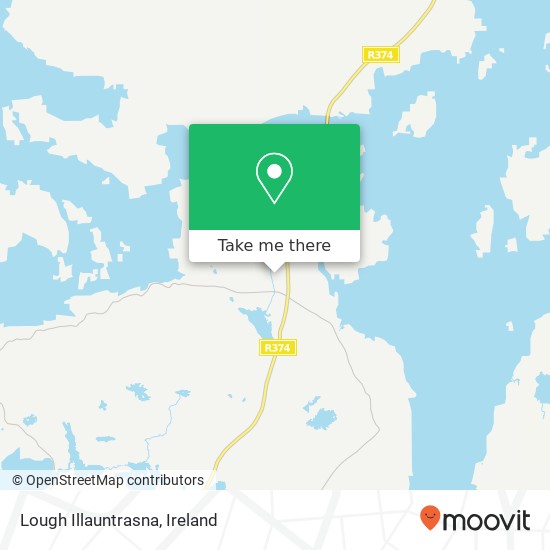 Lough Illauntrasna map