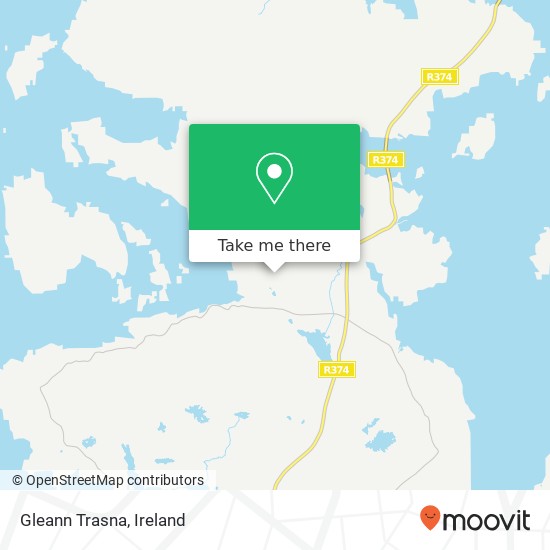 Gleann Trasna map