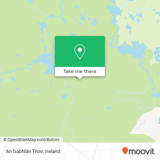 An Gabhlán Thoir map