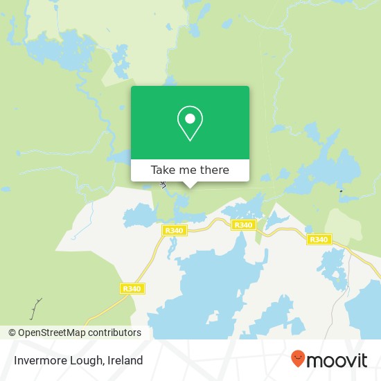 Invermore Lough map