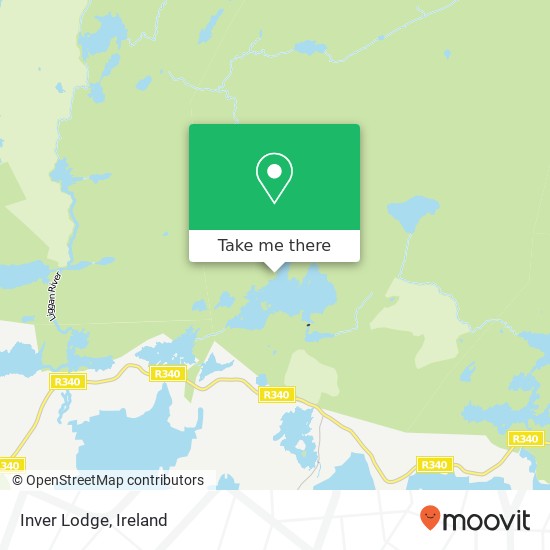 Inver Lodge map