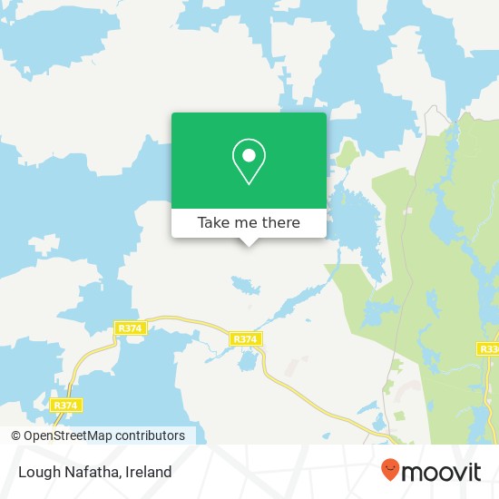 Lough Nafatha map