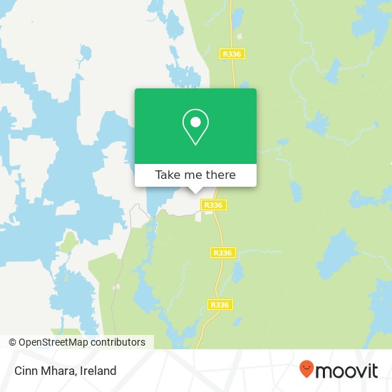 Cinn Mhara map