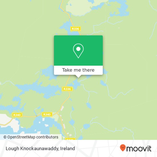 Lough Knockaunawaddy map