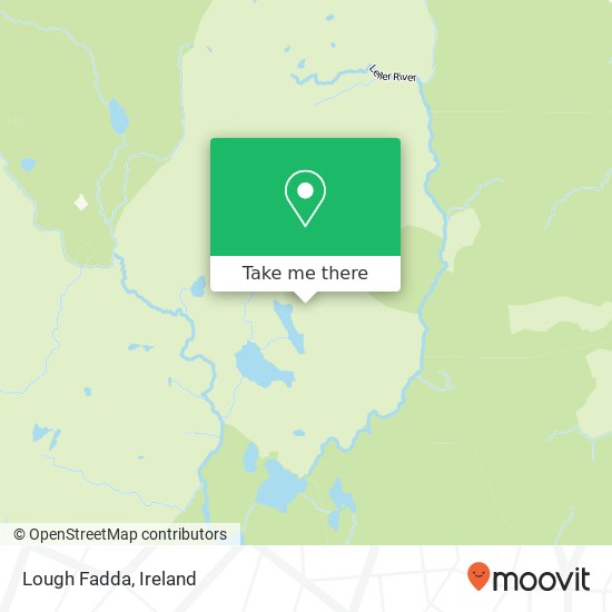 Lough Fadda map