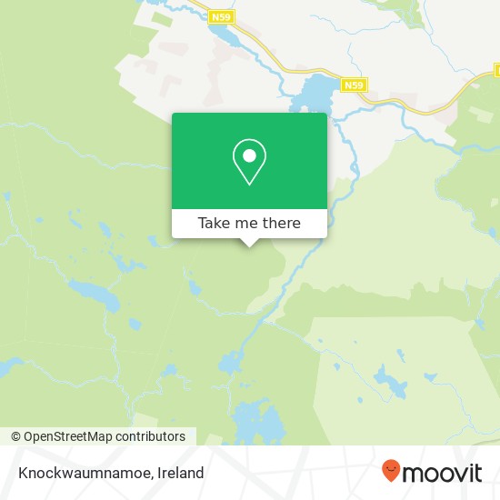 Knockwaumnamoe map
