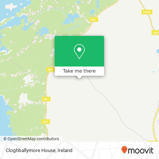 Cloghballymore House map