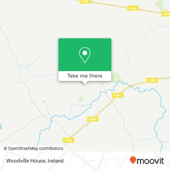 Woodville House map