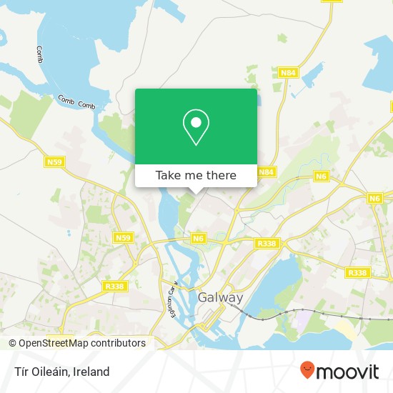 Tír Oileáin map