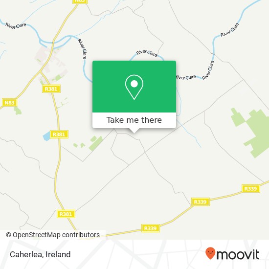 Caherlea map