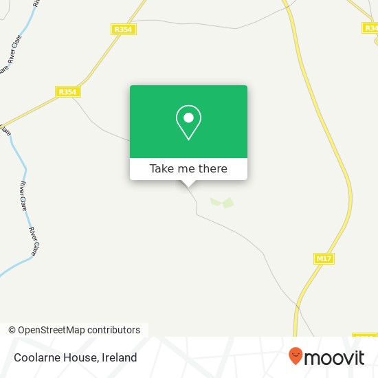 Coolarne House map