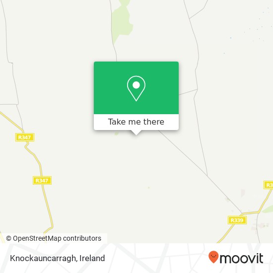 Knockauncarragh map