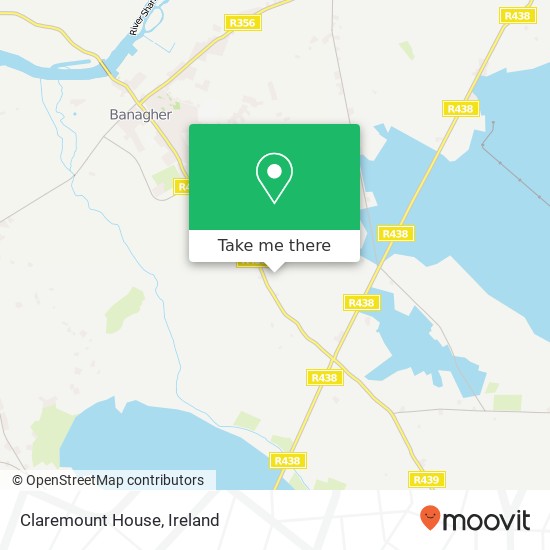 Claremount House map