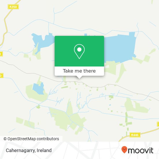 Cahernagarry map
