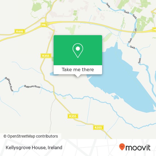 Kellysgrove House map