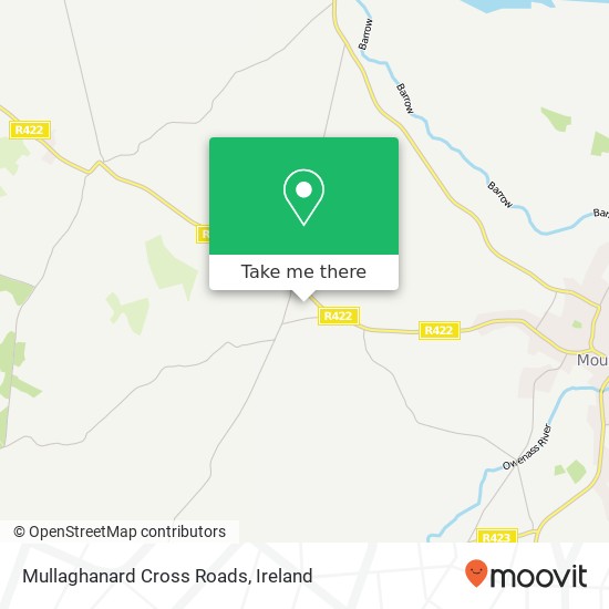 Mullaghanard Cross Roads map