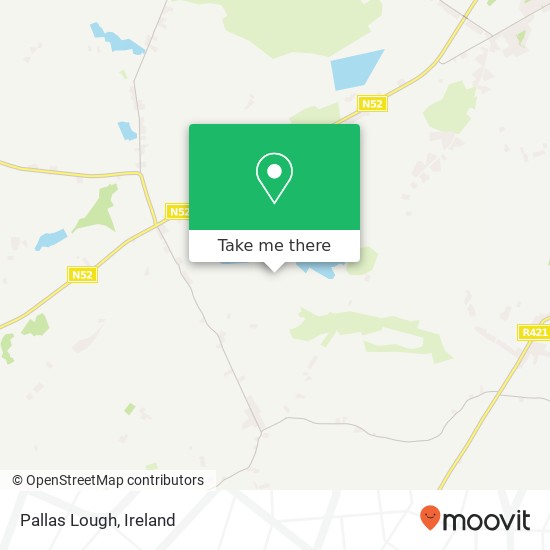 Pallas Lough map