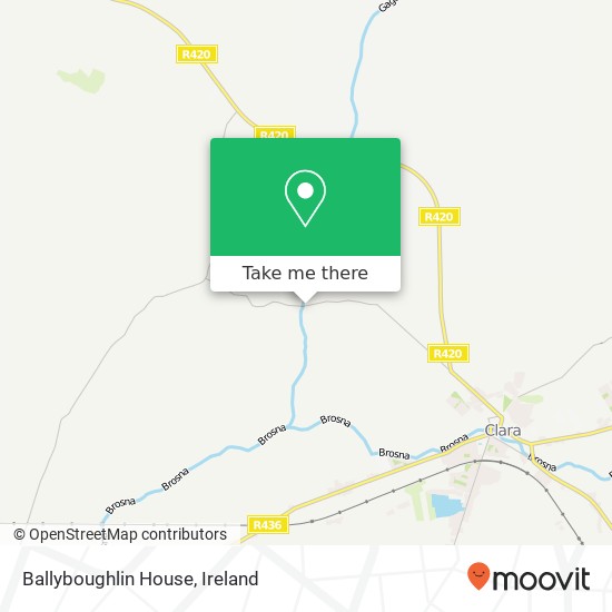 Ballyboughlin House map