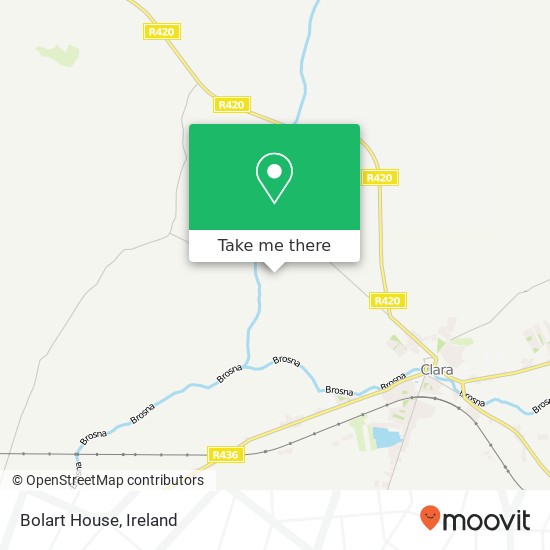 Bolart House map