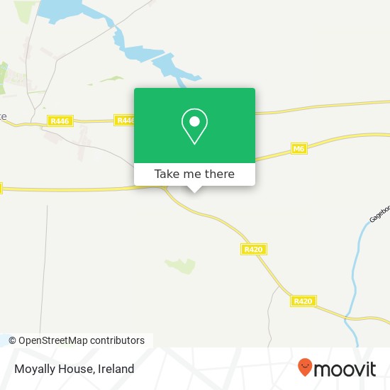Moyally House map
