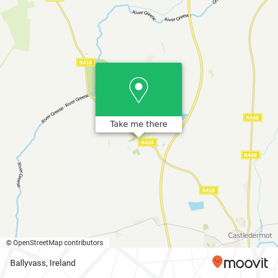 Ballyvass map