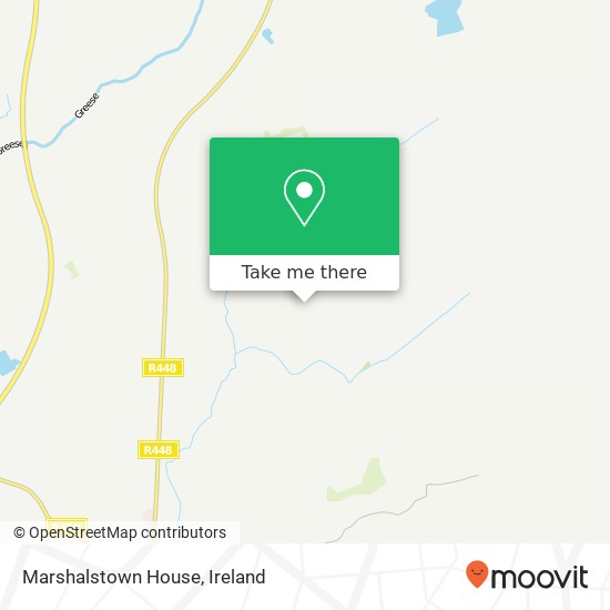 Marshalstown House map