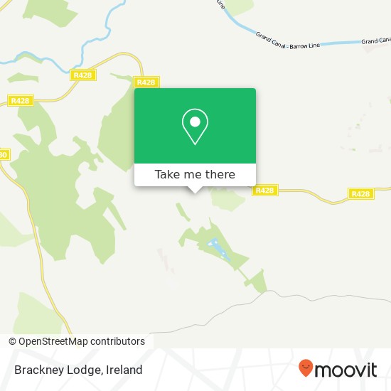 Brackney Lodge map