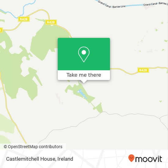 Castlemitchell House map