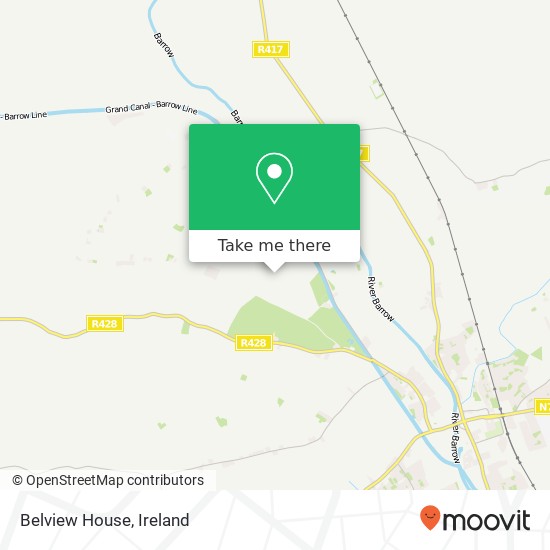 Belview House map