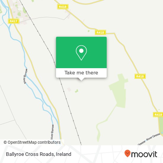 Ballyroe Cross Roads map