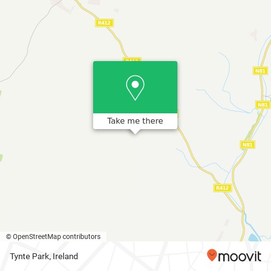 Tynte Park map