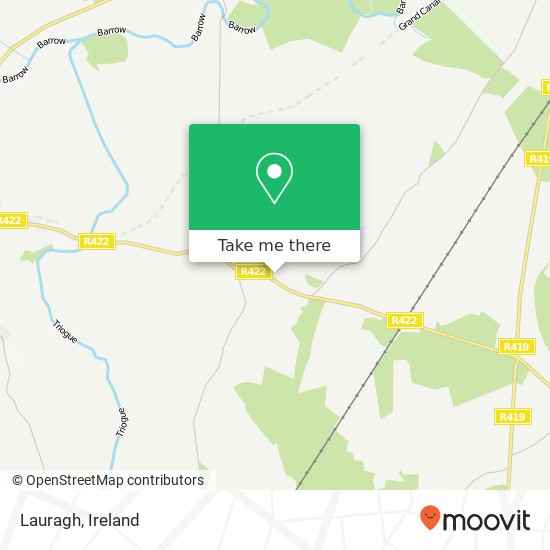 Lauragh map