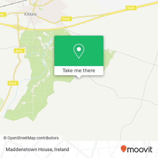 Maddenstown House map