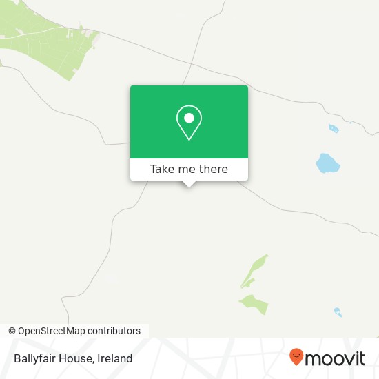 Ballyfair House map