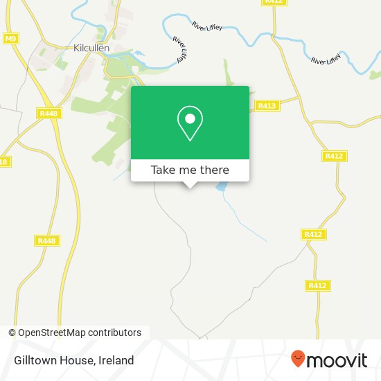 Gilltown House map