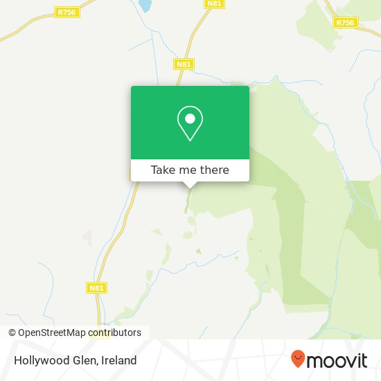 Hollywood Glen map