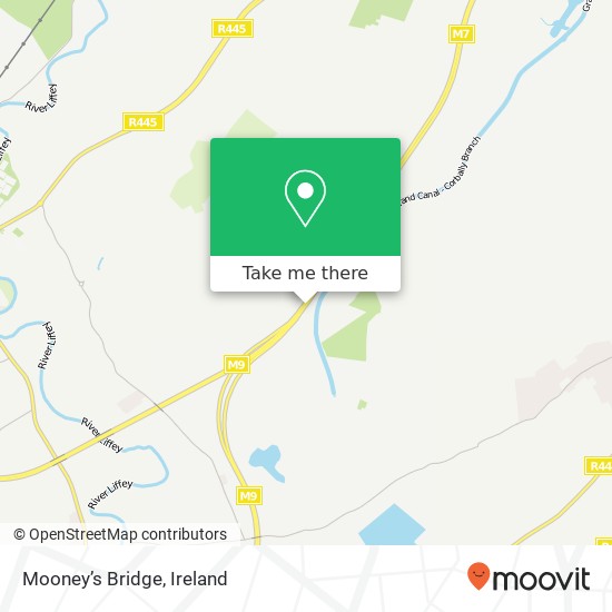 Mooney’s Bridge map