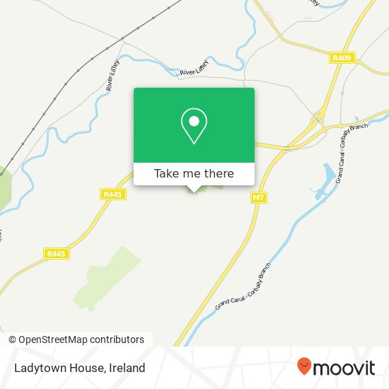Ladytown House map