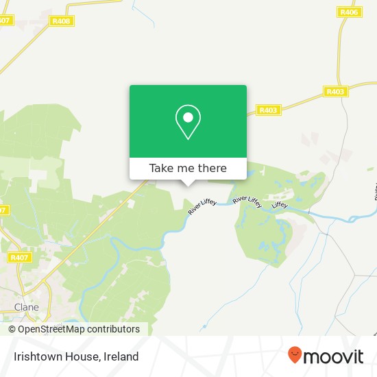 Irishtown House map