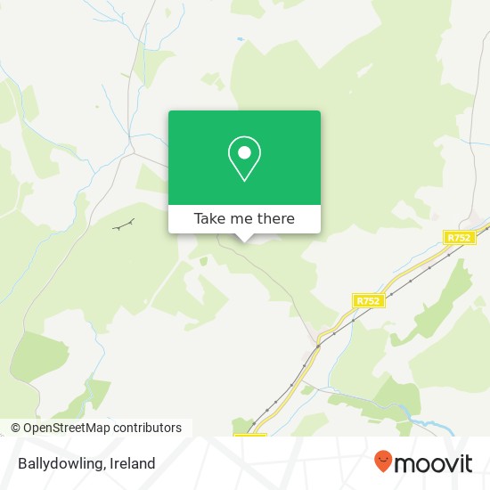 Ballydowling map