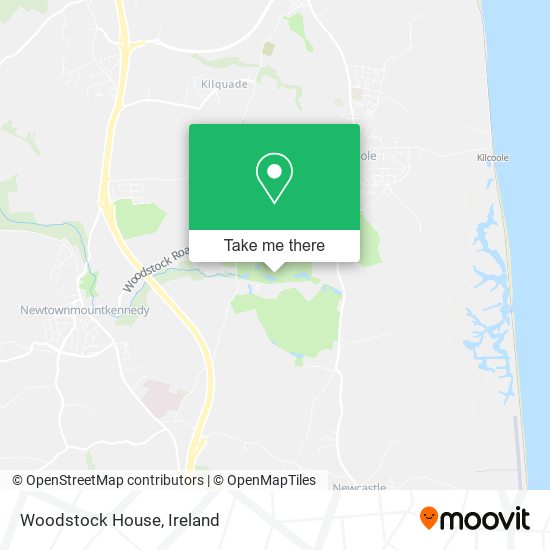 Woodstock House map