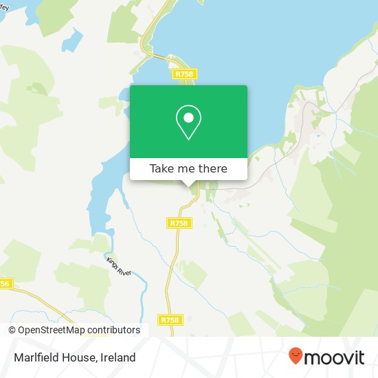 Marlfield House map